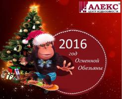 Новости АН Алекс: С Новым 2016 годом! 